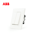ABB开关插座由雅系列白色二位双控开关 10AXAP10653-WW;10139774