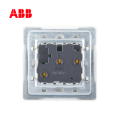 ABB开关插座由雅系列白色一位三极带开关插座 16AAP22853-WW;10139791