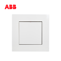 ABB开关插座由悦系列白色一位单控开关 10AX         AG10153-WW;10121787