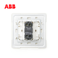 ABB开关插座由雅系列白色一位双控开关 10AX        AP10553-WW;10139770