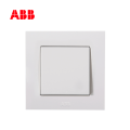 ABB开关插座由艺系列白色一位中间开关AU11953-WW;10094851