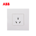 ABB开关插座由艺系列白色一位三极插座 16AAU20644-WW;10094823