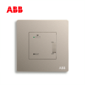 ABB开关插座轩致系列朝霞金带POE功能WIFI插座AF335-PG;10183529