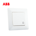 ABB开关插座由雅系列白色门铃开关 10AAP42953-WW;10139811