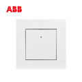 ABB开关插座由悦系列白色一位单控带灯开关 10AX     AG17653-WW;10121788