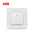 ABB开关插座由雅系列白色一位单控带灯开关 10AX     AP17653-WW;10139769