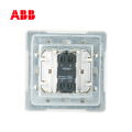 ABB开关插座由雅系列白色一位中间开关,10AXAP11953-WW;10139783