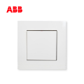 ABB开关插座由悦系列白色单连空白面板  AG50444-WW;10121827